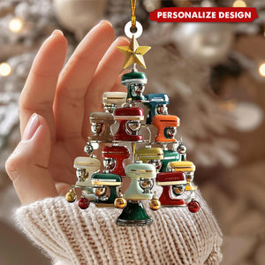 Personalized Bakery Machine Christmas Ornament