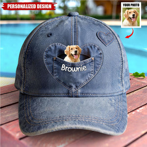 Personalized Upload Photo Dog Cap-Gift For Dog Lover