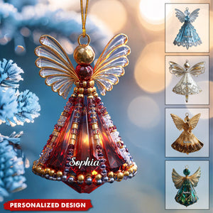 Personalized Angel Christmas Ornament Gift For Lover