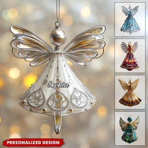Personalized Angel Christmas Ornament Gift For Lover