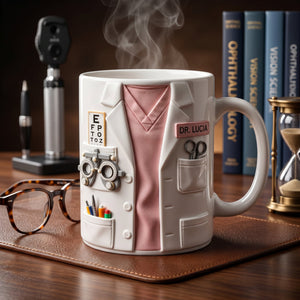 Personalized Optometrist Mug - Gift For Eye Doctor