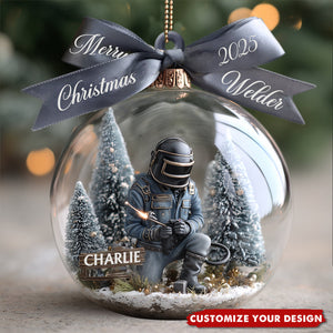 Strong Welder - Personalized Welder Ornament