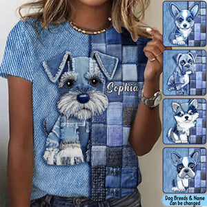 Personalized Dog All Over T-Shirt