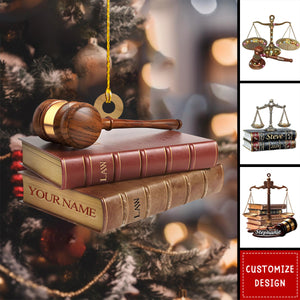 2024 New Release Personalized Lawyer Christmas Ornament - Gift For Lawyer