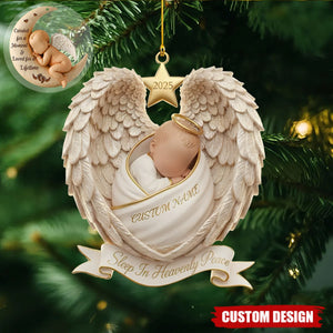 Personalized Baby Memorial Ornament - Gift for Baby Loss