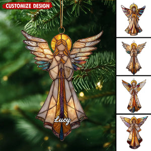 Personalized Guardian Angel Ornament