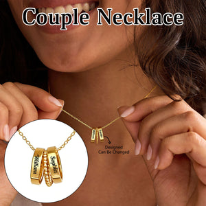 Personalised Couple Name Necklace-Anniversary Gift