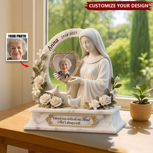 Safe In The Arms Of Jesus - Personalized Memorial Acrylic Plaque