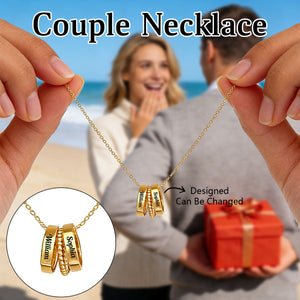 Personalised Couple Name Necklace-Anniversary Gift