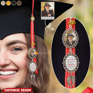 Personalized Class Of 2025 Graduation Tassel Photo Charm