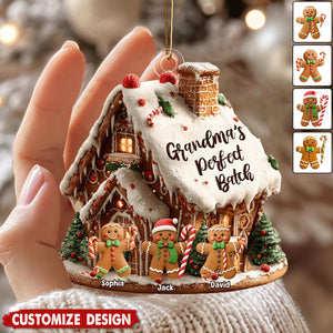 Grandma's Perfect Batch - Personalized Grandma  Acrylic Ornament
