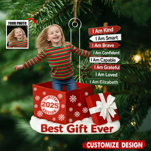Affirmation Signpost - Personalized Acrylic Ornament
