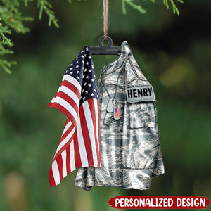 New Release U.S Airforce/Navy/Army/Marine Hanging Christmas Ornament