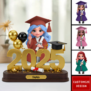 Graduation Gift - Personalized Graduation Shaped Acrylic Plaque