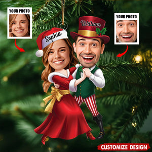 Personalized Dancing Ornament - Gift For Couple