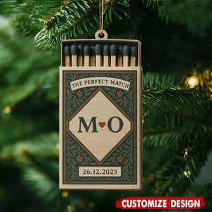 Personalized Perfect Matchbox Ornament