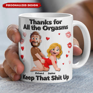Personalized Naughty Couple Coffee Mug -Gift for Couples