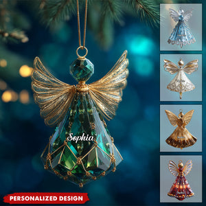 Personalized Angel Christmas Ornament Gift For Lover