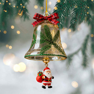 Christmas Bell Acrylic Pendant Ornament