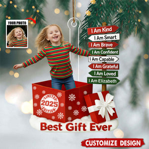 Affirmation Signpost - Personalized Acrylic Ornament