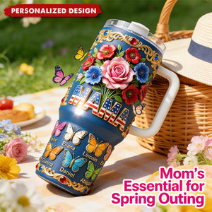 Personalized USA Grandma Mama Tumbler-Gifts For Grandma and Mama