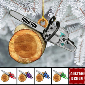 Personalized Arborist Ornaments - Gift For Tree Trimmer - New Release