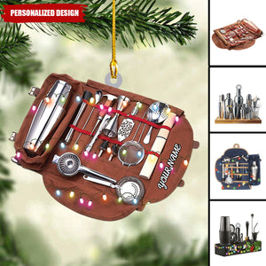 2024 New Release Personalized Alcohol Drink Shaker Ornament