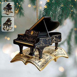 Piano Christmas Ornament - Gift For Pianist
