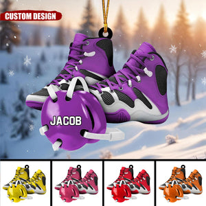Personalized Wrestling Christmas Ornament Gift For Wrestling Lovers-New Release