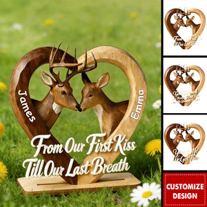 Personalized You & Me Wooden Couple Plaque- Gift For Couple