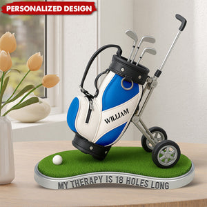 Golf Therapy Acrylic Plaque-Personalized Gifts For Golf Lovers