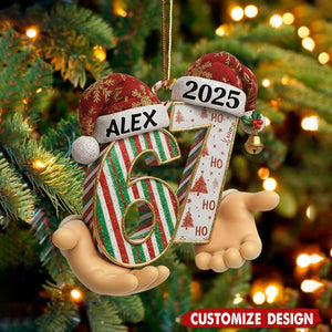 Personalized 67 Funny Ornament