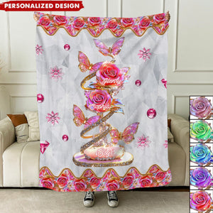 My Garden Gift For Mom,Grandma-Personalized Mother Blanket