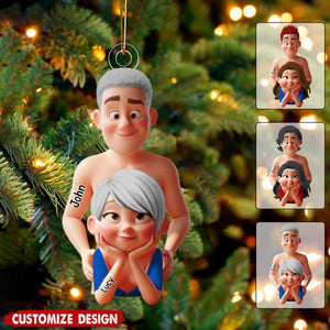New Release - Couple Christmas Ornament - Personalized Gifts For Couple