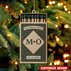 Personalized Perfect Matchbox Ornament