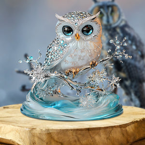 Elegant Owl Acrylic Plaque