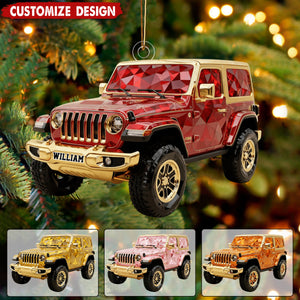 Personalized Off-Road Christmas Ornament - Gifts For Off-road Lovers