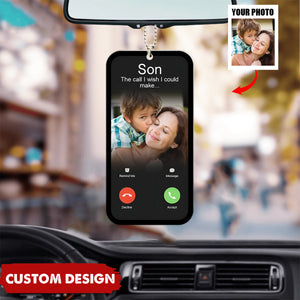 I Wish I Could Make - Custom Photo Car Ornament