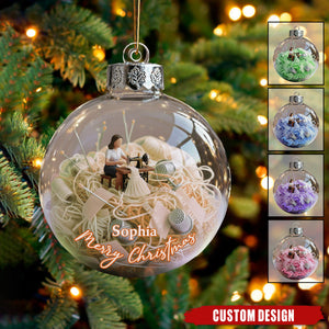 Love Sewing - Personalized Sewing Ornament
