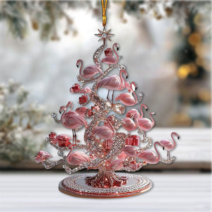 Flamingo Christmas Tree Ornament - New Release