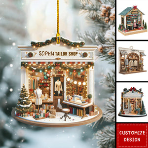 Personalized Tailor Shop Christmas Ornament-2024 New Release