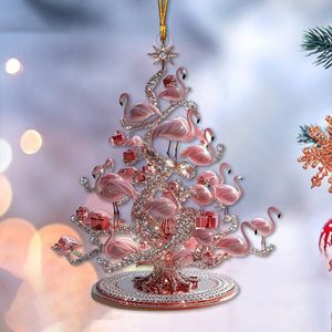 Flamingo Christmas Tree Ornament - New Release