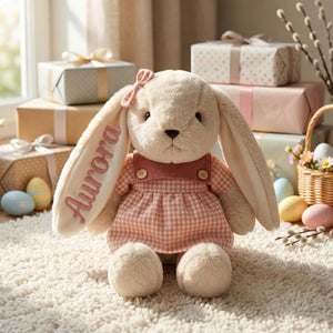 Personalized Bunny Plush - Gift For Girl,Baby,Granddaughter