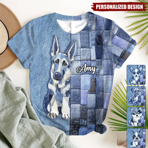 Personalized Dog All Over T-Shirt