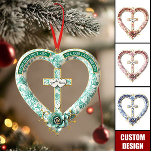 Personalized Couple Christmas Ornament