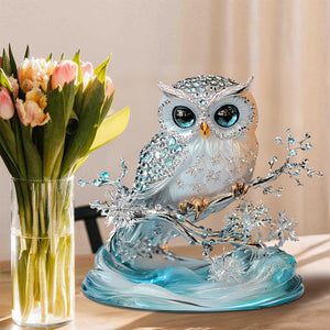 Elegant Owl Acrylic Plaque