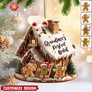 Grandma's Perfect Batch - Personalized Grandma  Acrylic Ornament