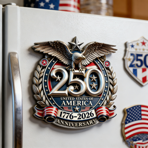 New Release - USA 250th Anniversary Acrylic Fridge Magnet