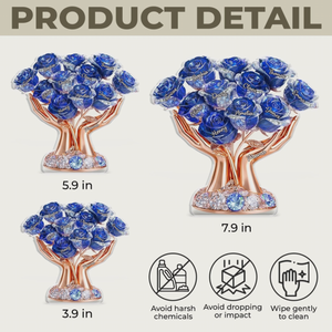 Personalized Mother's Day Gifts For Mom, Grandma Custom Acrylic Plaque - Blessed With The Best Grandma