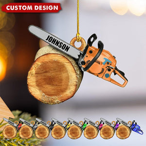 Personalized Arborist Ornaments - Gift For Tree Trimmer - New Release